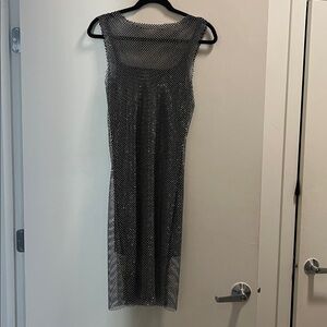 Black and sparkle dress